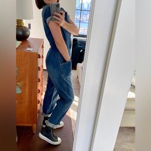 Pistola Grover Denim Jumpsuit - Sz XS